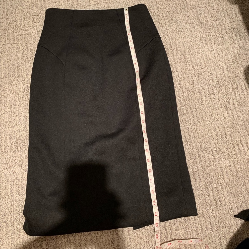 Milly Black Pencil Skirt